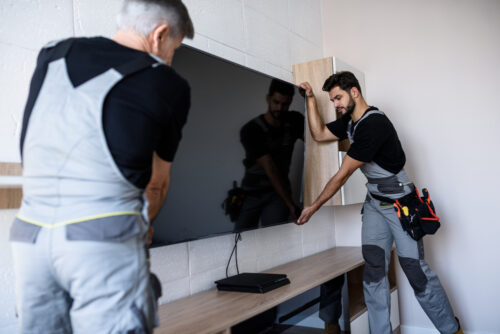 TV mounting